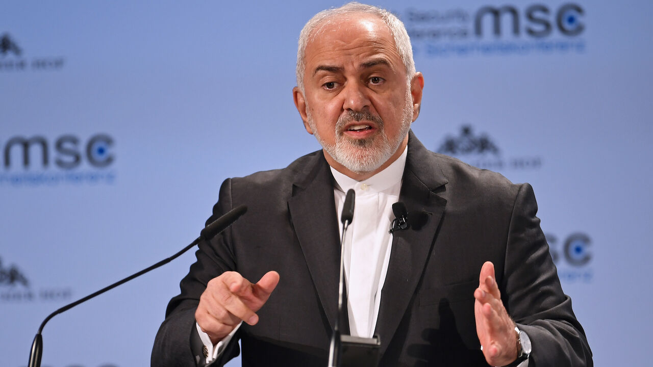 Iran's Foreign Minister Mohammad Javad Zarif speaks during the annual Munich Security Conference in Munich, Germany February 17, 2019. REUTERS/Andreas Gebert - RC16F2FE3120