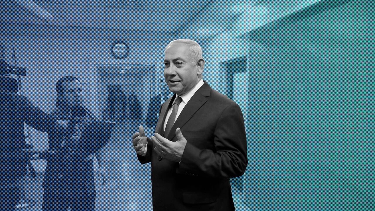 ISRAEL-POLITICS/ Israeli Prime Minister Benjamin Netanyahu speaks to the media as he attends the weekly cabinet meeting at his office in Jerusalem February 24, 2019. Abir Sultan/Pool via REUTERS - RC196ADBF2C0