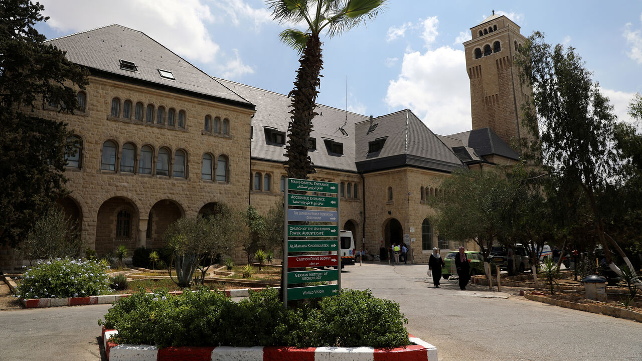 USA-TRUMP/ICC-PALESTINIANS General view of the Augusta Victoria hospital in East Jerusalem September 10, 2018. REUTERS/ Ammar Awad - RC1E18363520