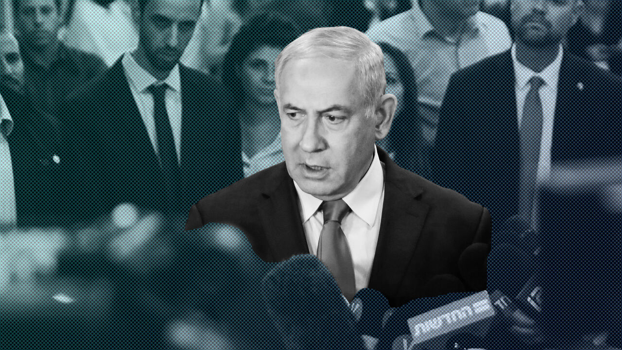 1146900486 Israeli Prime Minister Benjamin Netanyahu talks to the press following a vote on a bill to dissolve the Knesset (Israeli parliament) on May 29, 2019, at the Knesset in Jerusalem. - Parliament voted 74-45 in favour of dissolving itself and setting elections for September 17. (Photo by Menahem KAHANA / AFP) (Photo credit should read MENAHEM KAHANA/AFP/Getty Images)