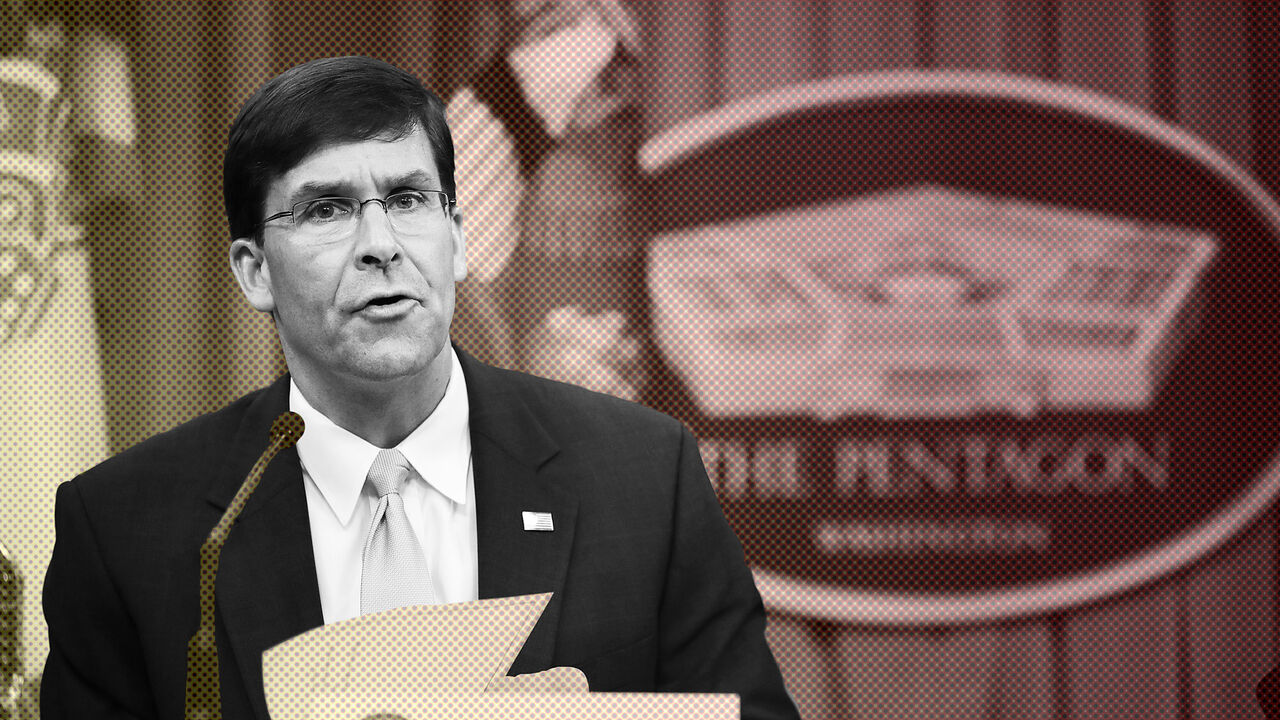 997761028 ARLINGTON, VA - JULY 13: U.S. Army Secretary Mark Esper announces that Austin, Texas, will be the new headquarters for the Army Futures Command during a news conference at the Pentagon July 13, 2018 in Arlington, Virginia. The Army is undergoing its biggest reorganization in 45 years with the creation of the Army Futures Command, which is tasked with modernizing the fighting force. (Photo by Chip Somodevilla/Getty Images)