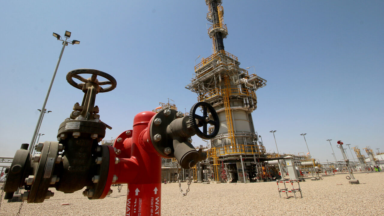 IRAQ-OIL/EXXON MOBIL A view of the West Qurna-1 oilfield, which is operated by ExxonMobil, is seen during the opening ceremony near Basra, Iraq June 17, 2019. REUTERS/Essam Al-Sudani - RC13A9DF31A0