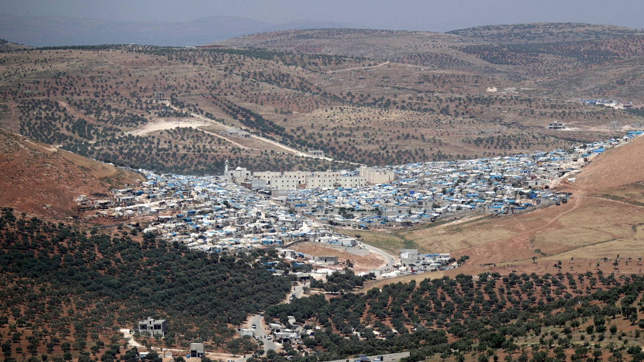 SYRIA-SECURITY/DISPLACED A general view of Atmeh camp for the displaced, in Atmeh town, Idlib province, Syria May 19, 2019. Picture taken May 19, 2019. REUTERS/Khalil Ashawi - RC1638EEED70