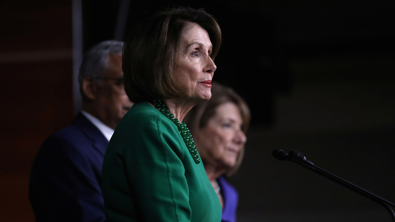 USA-TRUMP/WHISTLEBLOWER U.S. House Speaker Nancy Pelosi takes part in a press conference about the College Affordability Act on Capitol Hill in Washington, U.S., October 15, 2019. REUTERS/Leah Millis - RC183C21BFA0
