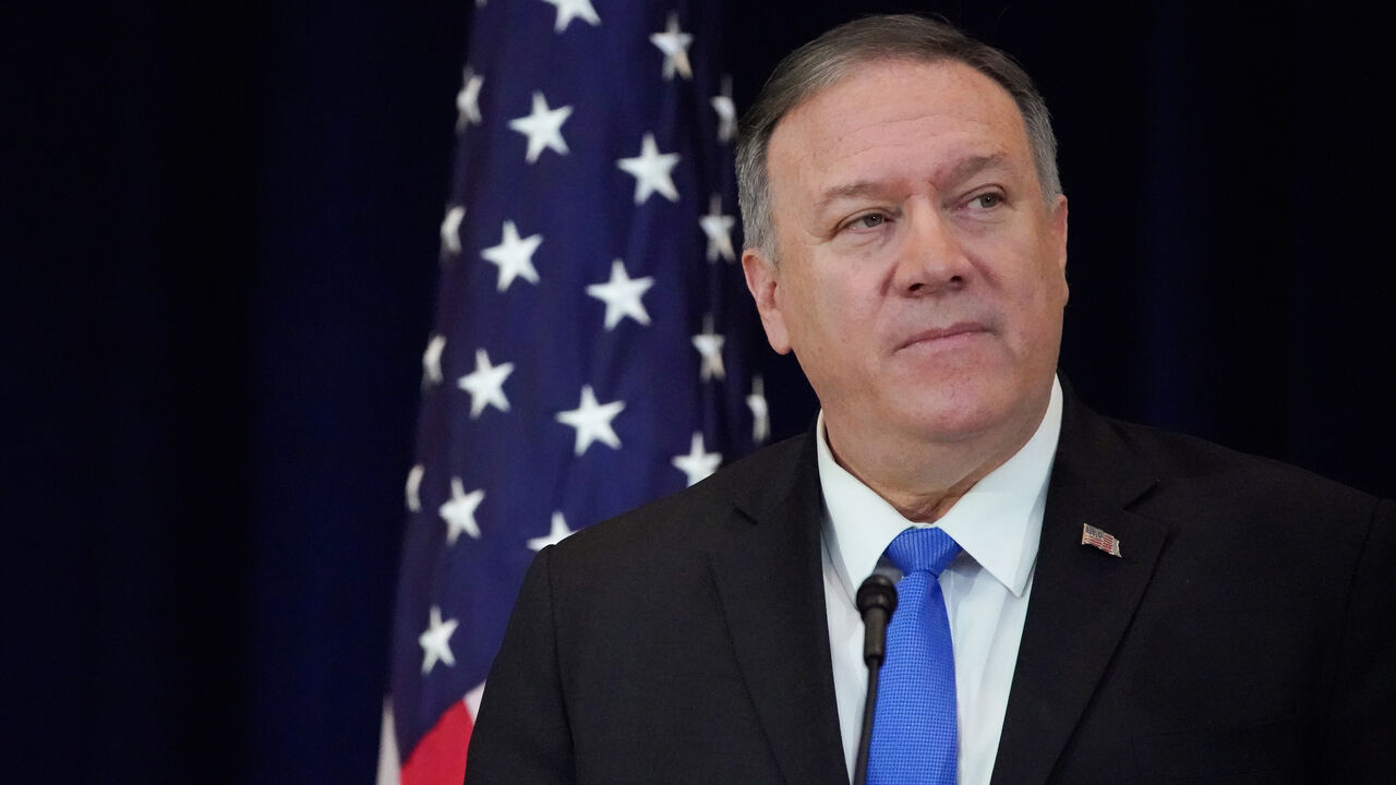 USA-IRAN/ U.S. Secretary of State Mike Pompeo delivers remarks on human rights in Iran at the State Department in Washington, U.S., December 19, 2019. REUTERS/Erin Scott - RC2GYD9O9ZC9