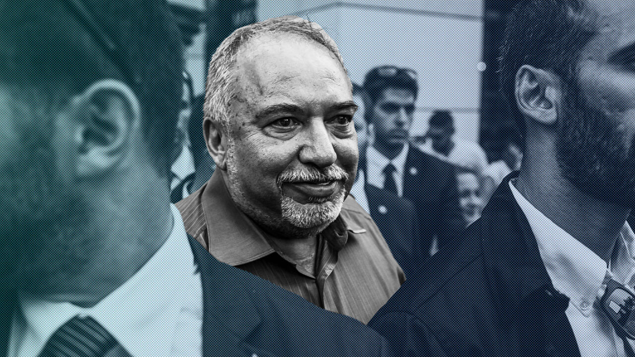 1168817606 17 September 2019, Israel, Tel Aviv: Avigdor Liberman, Former Defense Minister of Israel and leader of the Yisrael Beiteinu (Israel Our Home) right-wing party, tours down town Tel Aviv during the Israeli parliamentary elections. Photo: Ilia Yefimovich/dpa (Photo by Ilia Yefimovich/picture alliance via Getty Images)