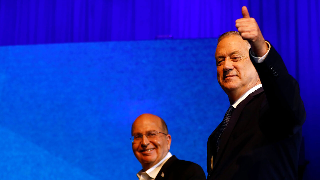 ISRAEL-ELECTION/BLUE&WHITE HEADQUARTERS RTS34H7Q.jpg