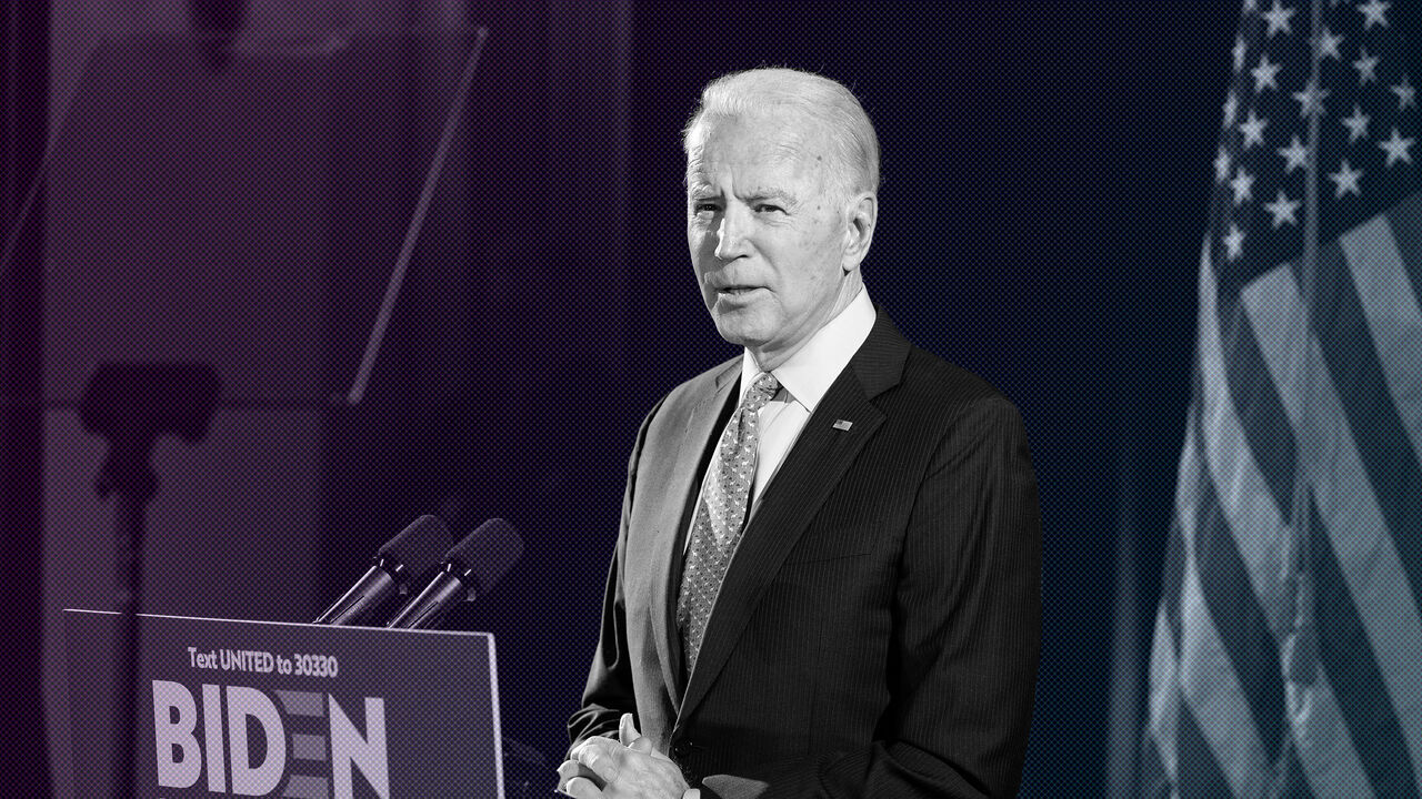 WILMINGTON, UNITED STATES - MARCH 12, 2020: Former Vice President Joe Biden (D) speaks about the Coronavirus and the response to it at the Hotel Du Pont in Wilmington, DE.- PHOTOGRAPH BY Michael Brochstein / Echoes Wire/ Barcroft Studios / Future Publishing (Photo credit should read Michael Brochstein / Echoes Wire/Barcroft Media via Getty Images)