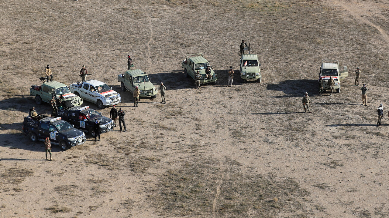 Iraqi security forces are seen during military operations to search for Islamic State militants in Anbar province, Iraq December 29, 2019. REUTERS/Thaier Al-Sudani - RC275E9K0C8B