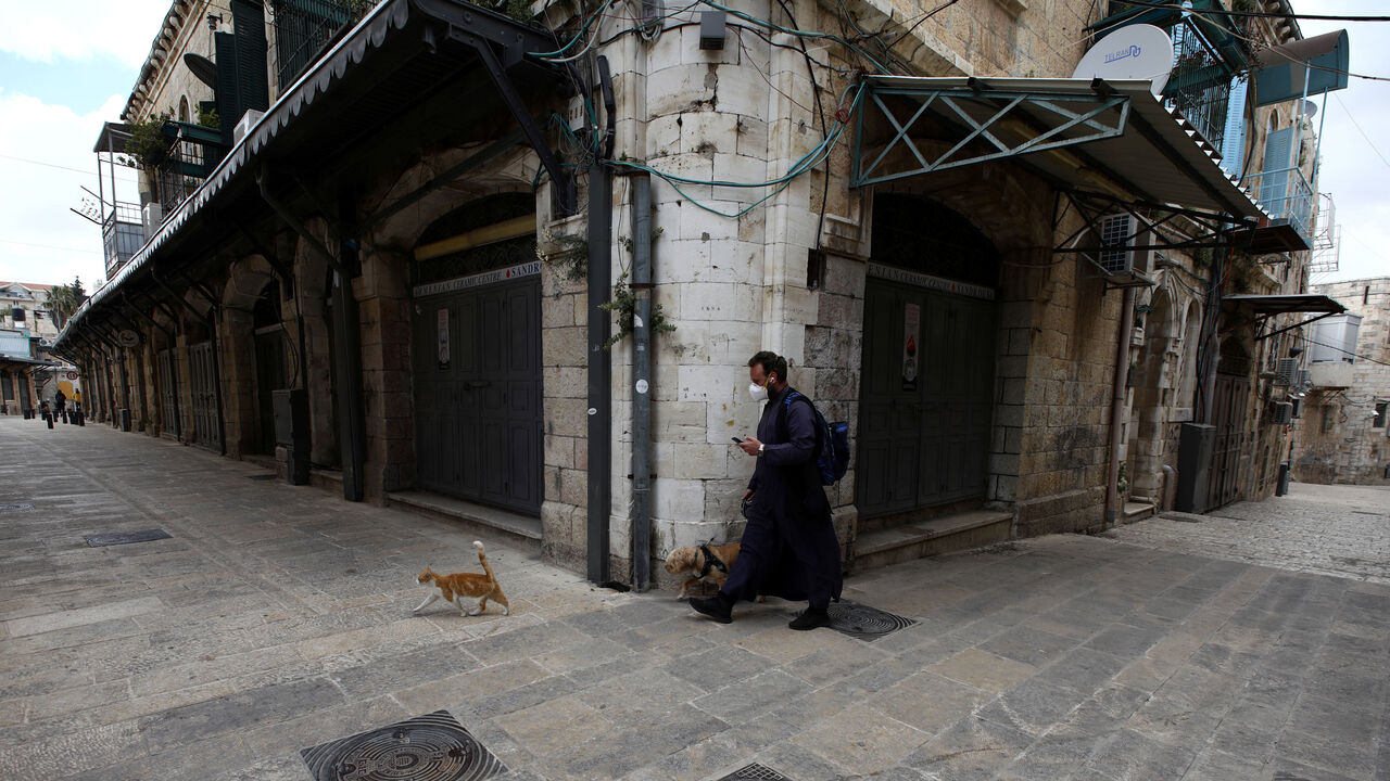 HEALTH-CORONAVIRUS/EASTER-JERUSALEM RTS38JJD.jpg