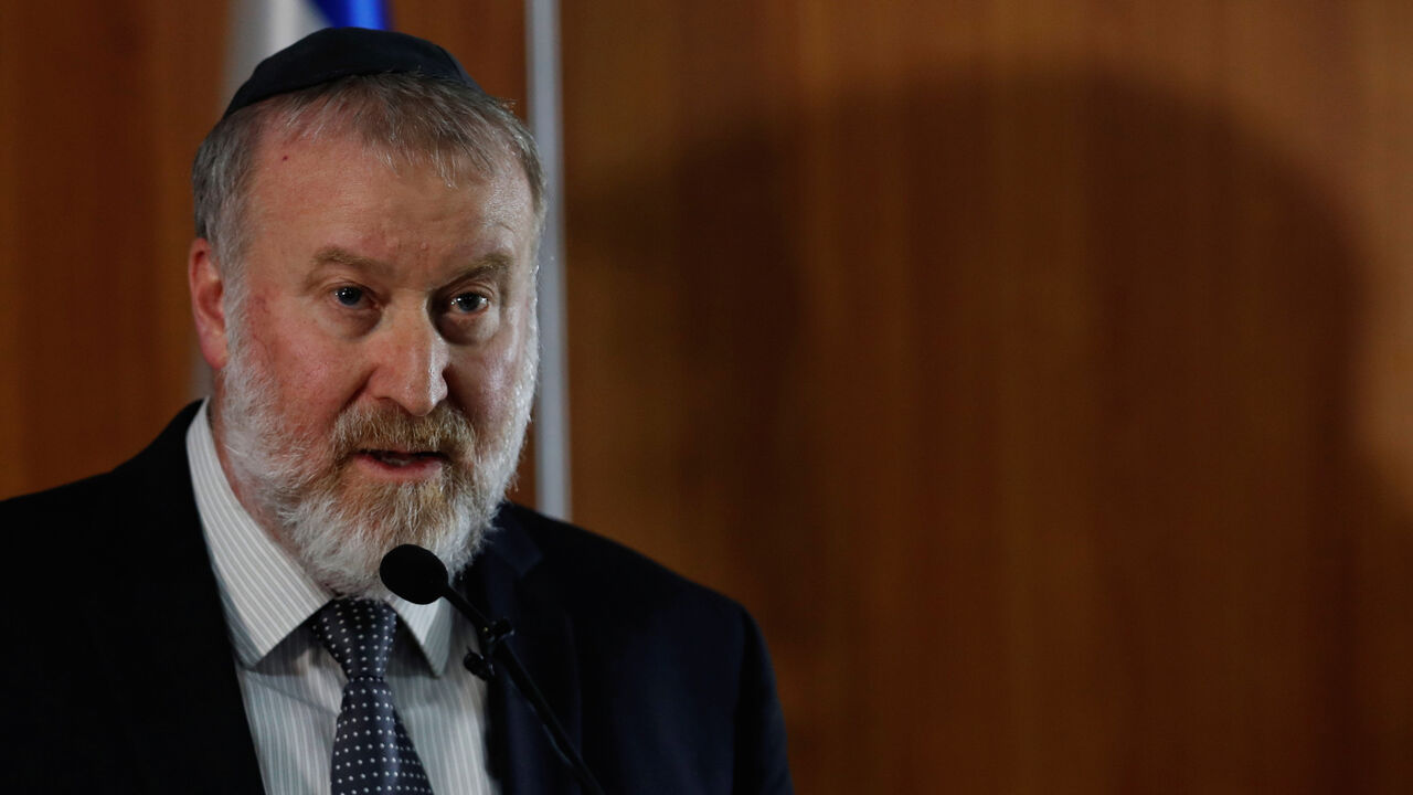 Israel's Attorney General Avichai Mandelblit announces his decision regarding indictment of Prime Minister Benjamin Netanyahu over alleged corruption, in Jerusalem November 21, 2019. REUTERS/Ammar Awad - RC2UFD93OKYP