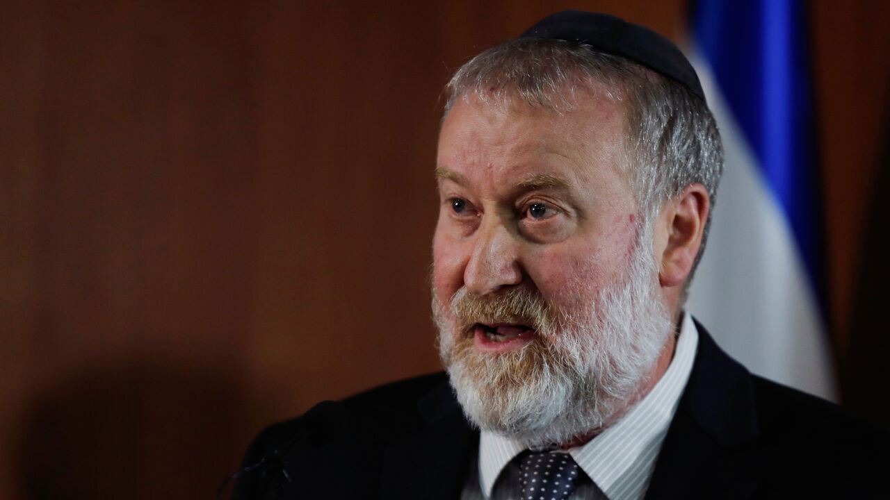 Israel's Attorney General Avichai Mandelblit announces his decision regarding indictment of Prime Minister Benjamin Netanyahu over alleged corruption, in Jerusalem November 21, 2019. REUTERS/Ammar Awad - RC2TFD9RXH3Y