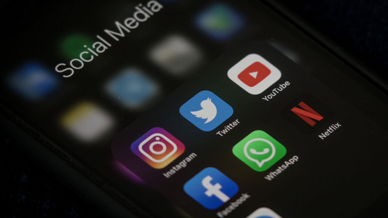 1262306023 ISTANBUL, TURKEY - JULY 29: In this photo illustration, social media apps are seen on a mobile phone on July 29, 2020 in Istanbul, Turkey. Turkey's parliament passed a new law Wednesday, to regulate social media content. The law will require foreign social media companies to have an appointed Turkish-based representative to deal with any concerns authorities have over content. (Photo by Chris McGrath/Getty Images)