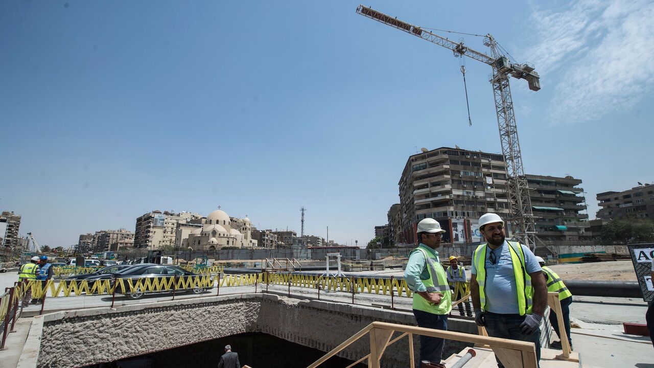 952940990 This picture taken on April 29, 2018, shows the Heliopolis metro station under construction in the Egyptian capital Cairo. (Photo by KHALED DESOUKI / AFP) (Photo credit should read KHALED DESOUKI/AFP via Getty Images)
