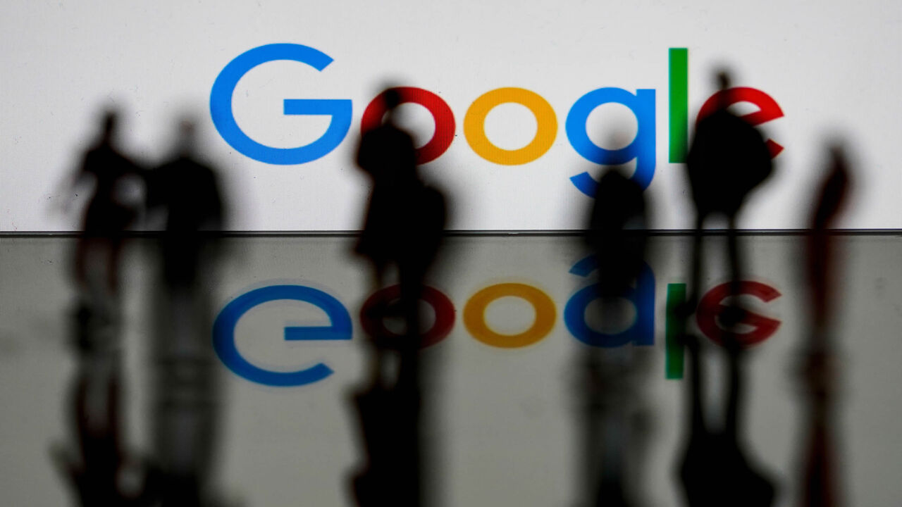 1200825328 This illustration picture shows the US multinational technology and Internet-related services company Google logo on February 14, 2020 in Brussels. (Photo by Kenzo TRIBOUILLARD / AFP) (Photo by KENZO TRIBOUILLARD/AFP via Getty Images)