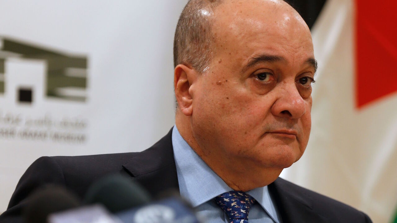 631975868 Nasser al-Kidwa, a member of Fatah's Central Committee and the nephew of late Palestinian leader Yasser Arafat, speaks during a press conference in the West Bank City of Ramallah, on January 18, 2017, - Al-Qidwa, widely seen as a possible successor to Palestinian president Mahmud Abbas, held a news conference on the outgoing US administration of Barack Obama and Donald Trump's presidency. (Photo by Abbas MOMANI / AFP) (Photo credit should read ABBAS MOMANI/AFP via Getty Images)