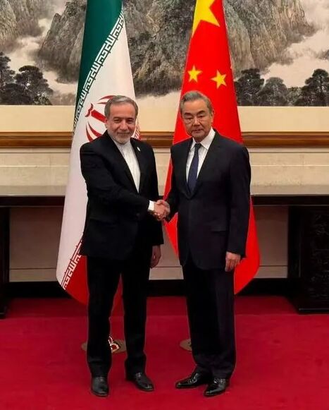 Foreign Minister Abbas Araghchi of Iran meeting with Foreign Minister Wang Yi of China in Beijing on May 6, 2026. Credit: Telegram