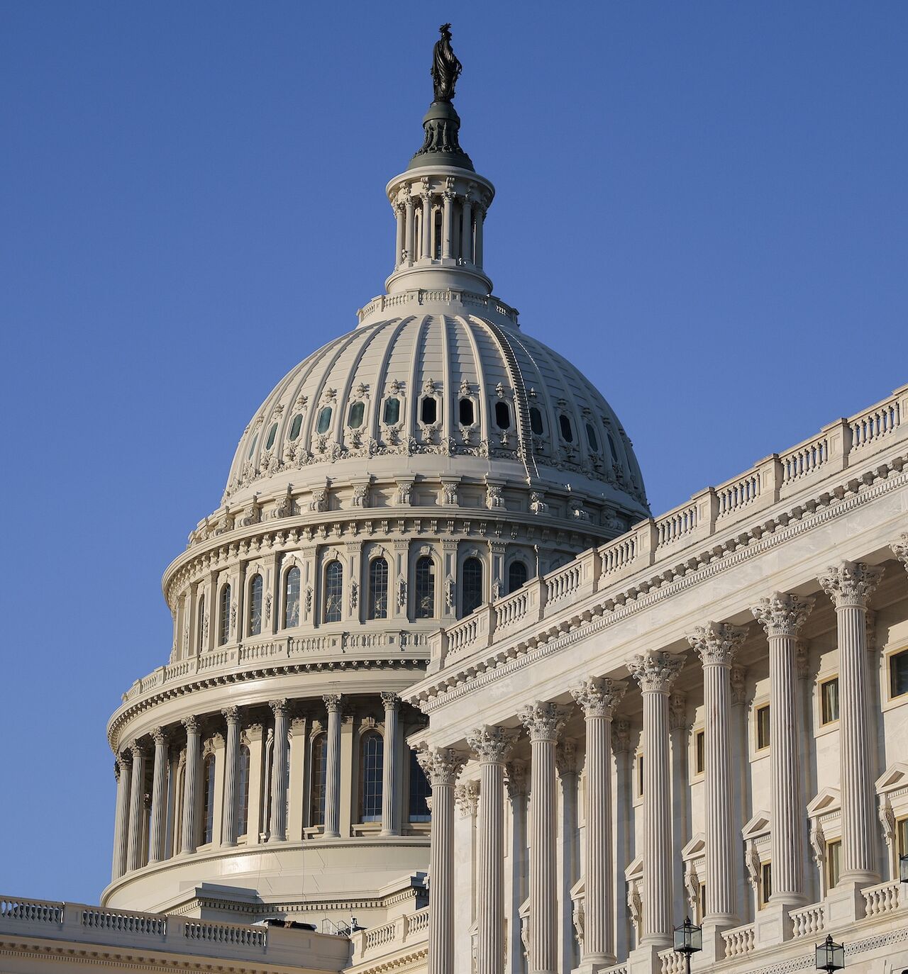 The US Capitol building is shown on April 20, 2026, in Washington.