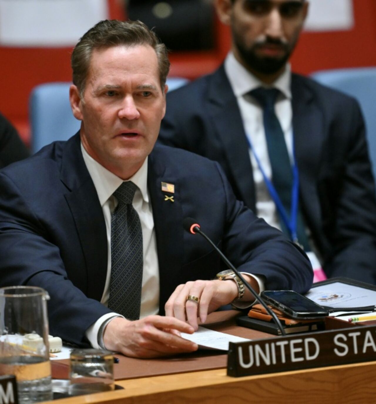 US ambassador to the UN Mike Waltz descrbied Iran's latest truce proposal as 'a pretty cynical attempt to put something on the table that they knew was unacceptable'