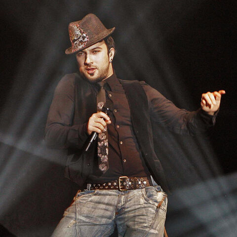 Turkish pop singer Tarkan performs March 3, 2007, during his concert in Rotterdam.