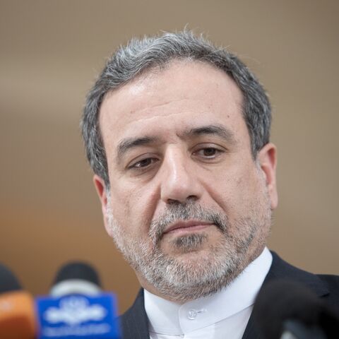 bbas Araghchi, political deputy at the Ministry of Foreign Affairs of Iran, speaks to the media after the meeting of the Joint Commission of the Joint Comprehensive Plan of Action (JCPOA) attended by the E3+2 (China, France, Germany, Russia, United Kingdom) and Iran on July 28, 2019 at the Palais Coburg in Vienna, Austria. (Photo by ALEX HALADA / AFP) (Photo by ALEX HALADA/AFP via Getty Images)