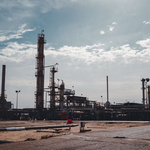 Refinery Sarir in Libya.