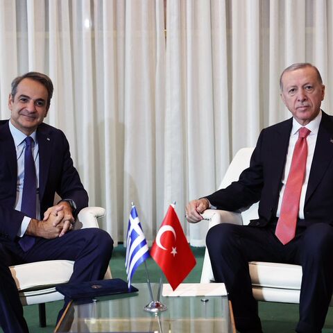 President Erdogan, who is in New York for the 79th session of the United Nations General Assembly, met with Prime Minister Kyriakos Mitsotakis of Greece at the United Nations Headquarters.