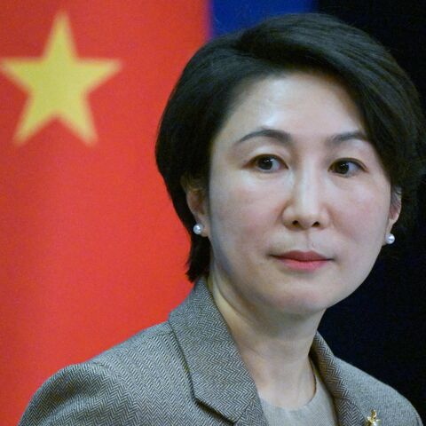 China's Foreign Ministry spokeswoman, Mao Ning, attends a press conference at the Ministry of Foreign Affairs in Beijing on Jan. 15, 2024.