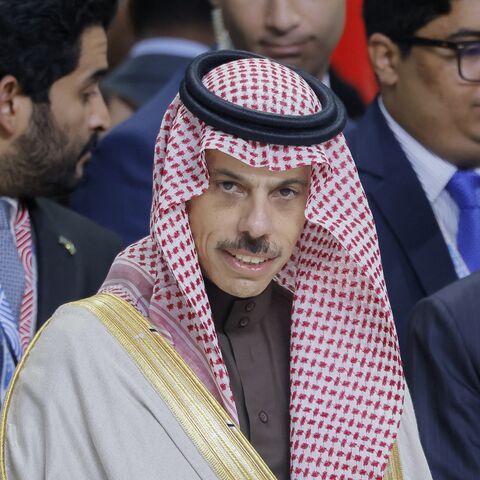 Saudi Foreign Minister Faisal bin Farhan and Indian External Affairs Minister S. Jaishankar attend a plenary session in the outreach/BRICS Plus format at the BRICS summit, Kazan, Oct. 24, 2024.