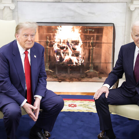 WASHINGTON, DC - NOVEMBER 13: U.S. President Joe Biden meets with U.S. President-elect Donald Trump in the Oval Office of the White House on November 13, 2024 in Washington, DC. President Biden continued the tradition inviting the newly-elected president to meet at the White House after Trump won the presidential election on November 5. (Photo by Alex Wong/Getty Images)