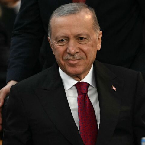 Turkey's president, Recep Tayyip Erdogan, attends the third session of the G20 Leaders' meeting in Rio de Janeiro, Brazil, on Nov, 19, 2024.