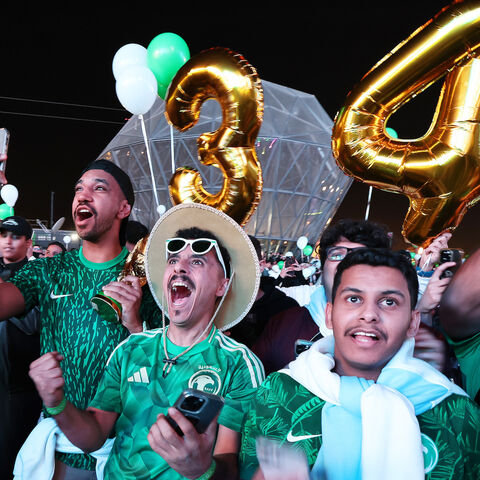 Saudis celebrate World Cup announcement