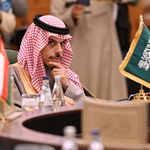 Saudi's Foreign Minister Faisal bin Farhan Al Saud attends the meeting of Foreign Ministers of the Gulf Cooperation Council countries, Kuwait City, Kuwait, Dec. 26, 2024.