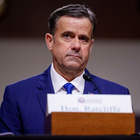 President-elect Donald Trump's nominee for CIA director, John Ratcliffe, appears for a Senate Intelligence confirmation hearing on Capitol Hill on Jan. 15, 2025, in Washington, DC.