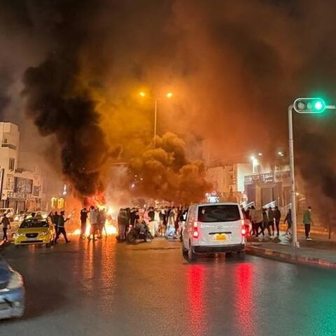 Protests in the capital Tripoli on May 28, 2025.