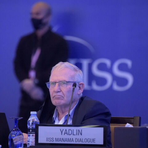 Retired Israeli general and Executive Director of Tel Aviv University's Institute for National Security Studies (INSS) Amos Yadlin attends a session at the Manama Dialogue security conference in the Bahraini capital on December 5, 2020. (Photo by Mazen Mahdi / AFP) (Photo by MAZEN MAHDI/AFP via Getty Images)