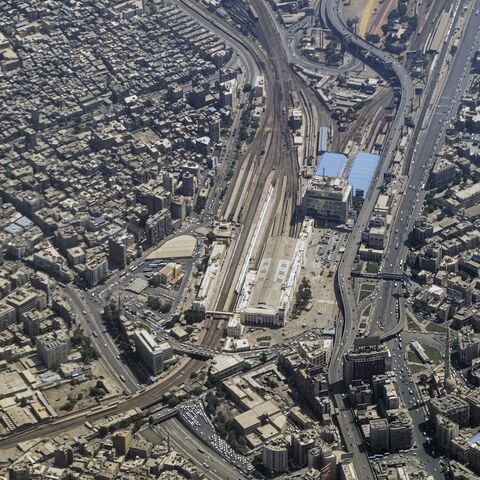 in the center of the Egyptian capital, May 6, 2022. 