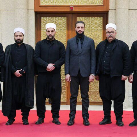Sharaa, Druze leaders