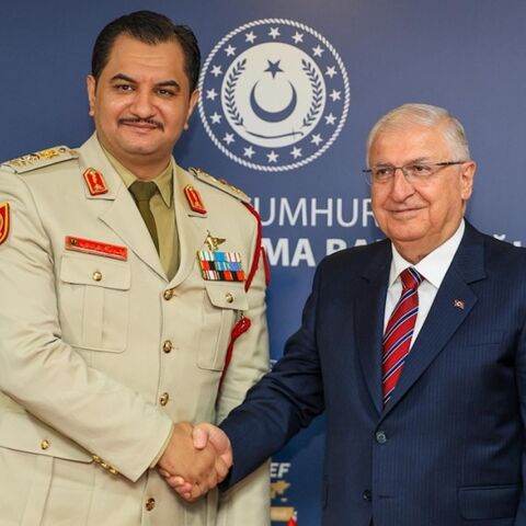Turkish Defense Minister Yasaar Guler met with Saddam Hifter, Libyan National Army’s ground forces commander, on the sidelines of IDEF25 defense fair, July 23, 2025