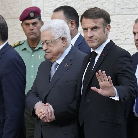 Macron and Abbas