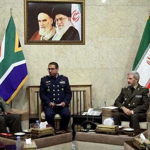 South Africa and Iranian military officials. 