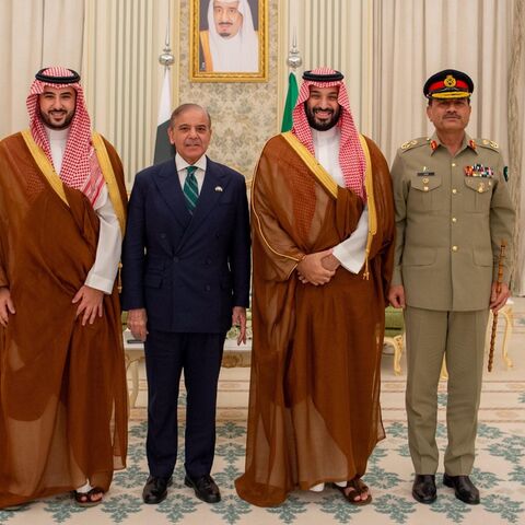Pakistani Prime Minister and Saudi crown prince