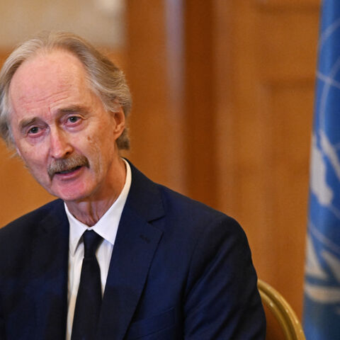 UN Special Envoy for Syria, Geir Otto Pedersen addresses a press conference in Damascus on Jan. 22, 2025. 