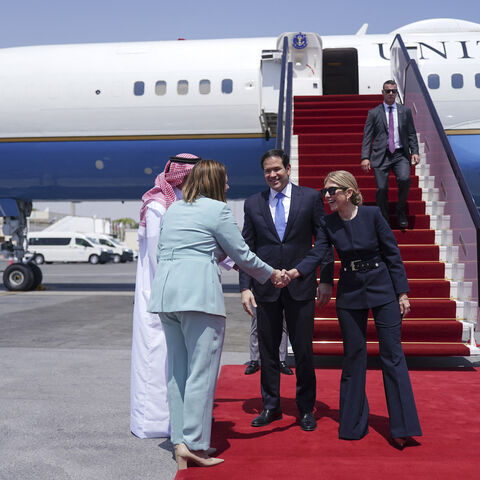 Rubio lands in Qatar