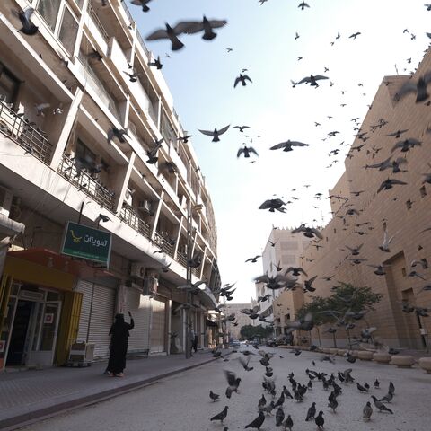 Photograph by Princess Reem Al Faisal on view in her solo exhibition “The Land of Pilgrims and Poets” at L’Art Pur Foundation. (Reem Al Faisal)