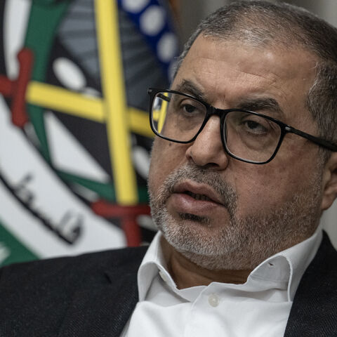 Basem Naim, member of Hamaspolitical bureau speaks during an interview with AFP in Istanbul on February 8, 2025. Hamas has no desire to return to war with Israel, a senior official with the Palestinian group told AFP on February 8, 2025, nearly three weeks into a fragile ceasefire that halted fighting in Gaza. "Returning to war is certainly not our wish nor our decision," Basem Naim said in an interview. (Photo by Ozan KOSE / AFP) (Photo by OZAN KOSE/AFP via Getty Images)