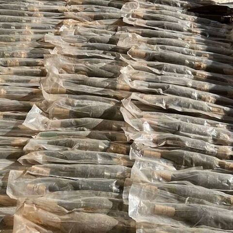 The Internal Security Directorate in the Zabadani area of rural Damascus thwarted an attempt to smuggle a shipment of weapons and seized large quantities of RPG shells that were hidden in an organized manner and prepared for smuggling towards Lebanon, on Dec. 17, 2025.