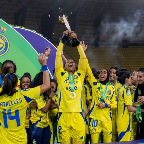 Al Nassr Club were crowned champions of the 2024/25 Saudi Women’s Premier League for the third time, securing the title on April 23, 2025. Credit AWSN