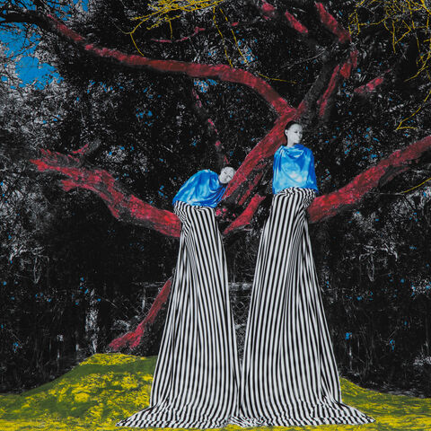 Aiida Muluneh, “The Wind Against the Shadow,” 2025. (Courtesy the artist and Efie Gallery, Dubai.) 