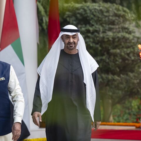 UAE President Sheikh Mohamed bin Zayed Al Nahyan and Indian Prime Minister Narendra Modi meet in New Delhi, Jan. 19, 2026.
